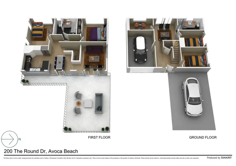 Floorplan of Homely house listing, 200 The Round Drive, Avoca Beach NSW 2251