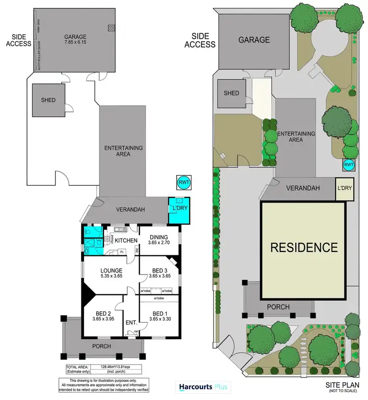Floorplan of Homely house listing, 114 Addison Road, Pennington SA 5013