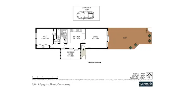Floorplan of Homely apartment listing, 1/8-14 Kyngdon Street, Cammeray NSW 2062