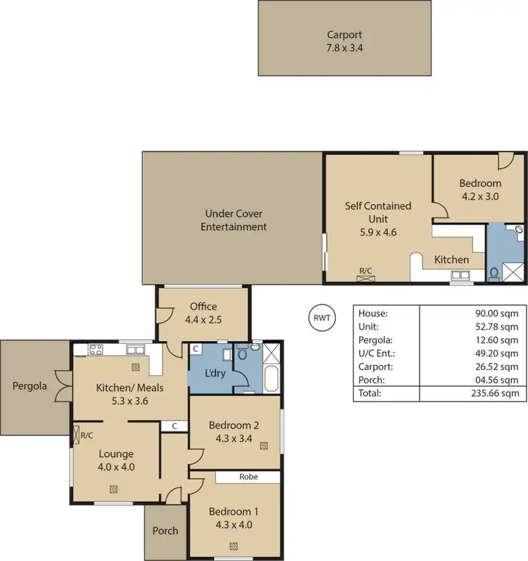 Floorplan of Homely house listing, 34 Dawkins Road, Two Wells SA 5501
