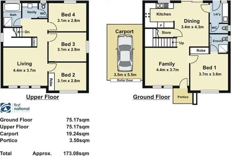 Floorplan of Homely house listing, 46 Gunther Street, Elizabeth Grove SA 5112