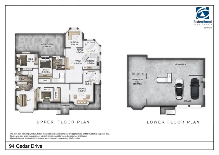 Floorplan of Homely house listing, 94 Cedar Drive, Llanarth NSW 2795