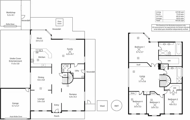 Floorplan of Homely house listing, 6 Simca Street, Holden Hill SA 5088
