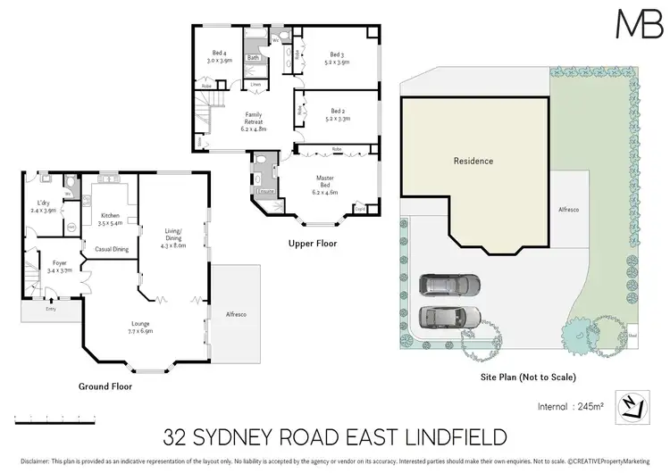 Floorplan of Homely house listing, 32 Sydney Road, East Lindfield NSW 2070