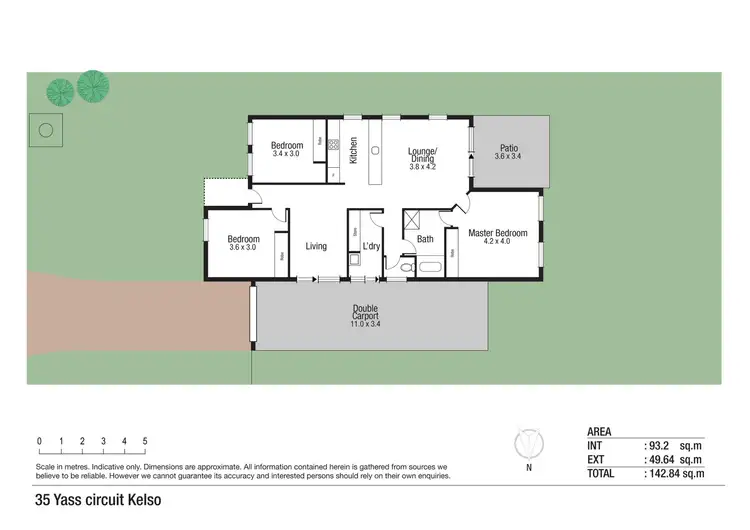 Floorplan of Homely house listing, 35 Yass Circuit, Kelso QLD 4815