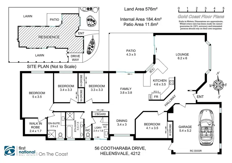 Floorplan of Homely house listing, 56 Cootharaba Drive, Helensvale QLD 4212