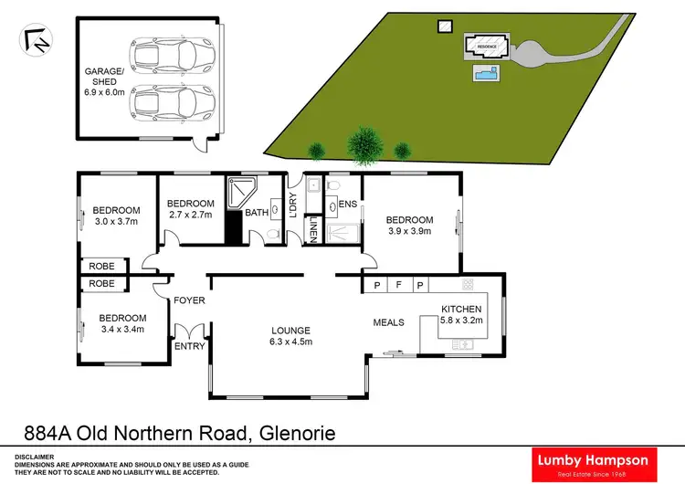 Floorplan of Homely house listing, 884A Old Northern Road, Glenorie NSW 2157