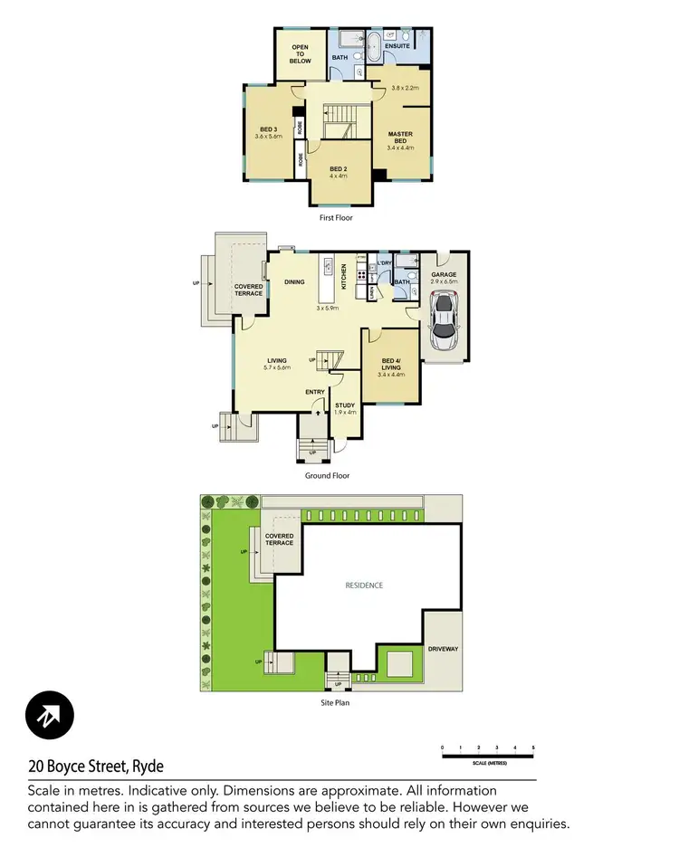 Floorplan of Homely house listing, 20 Boyce Street, Ryde NSW 2112