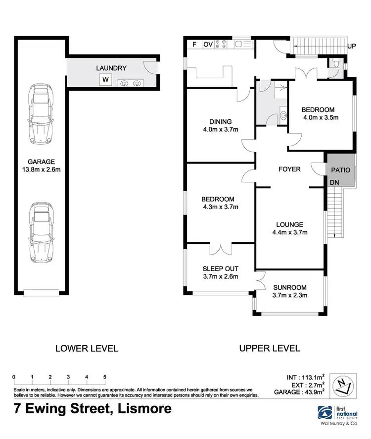 Floorplan of Homely house listing, 7 Ewing Street, Lismore NSW 2480