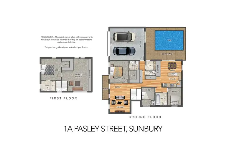 Floorplan of Homely house listing, 1A Pasley Street, Sunbury VIC 3429