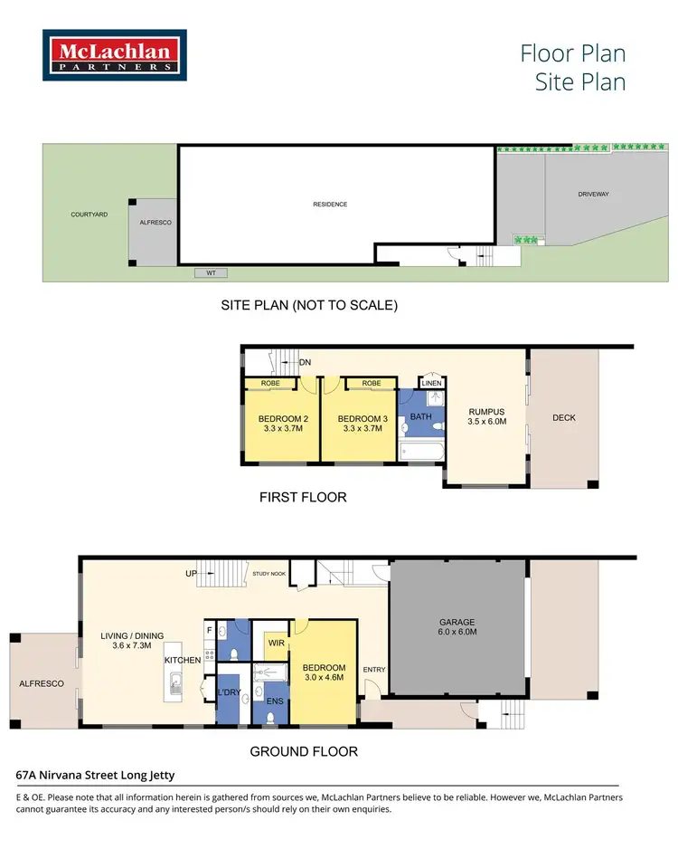Floorplan of Homely townhouse listing, 67A Nirvana Street, Long Jetty NSW 2261
