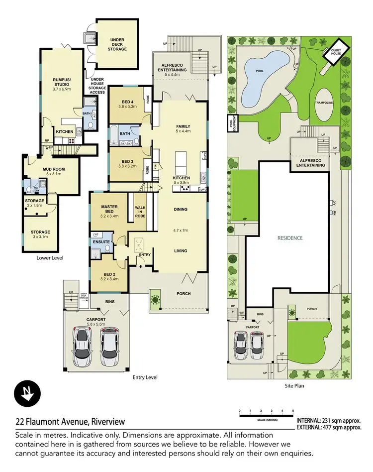Floorplan of Homely house listing, 22 Flaumont Avenue, Riverview NSW 2066