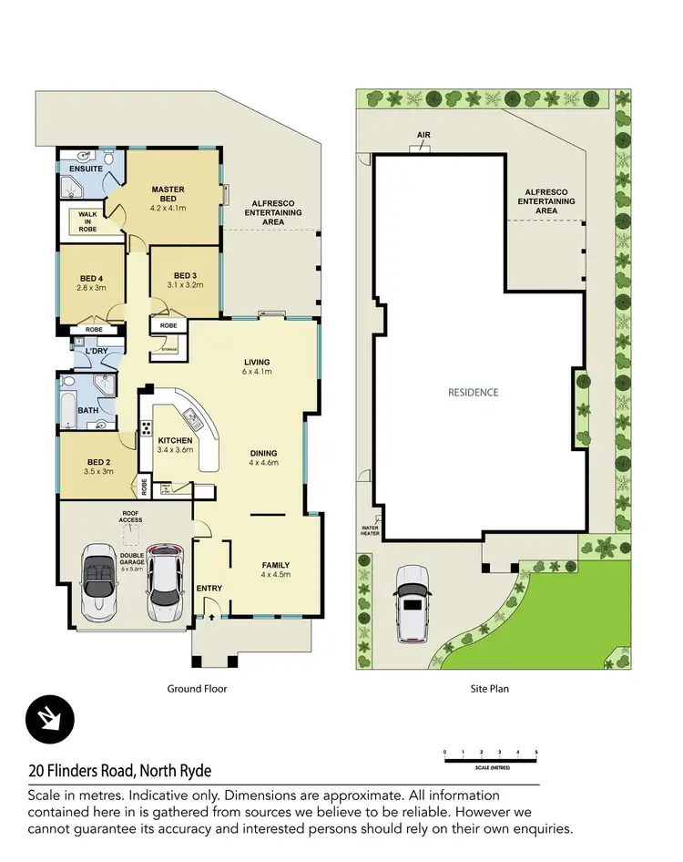 Floorplan of Homely house listing, 20 Flinders Road, North Ryde NSW 2113