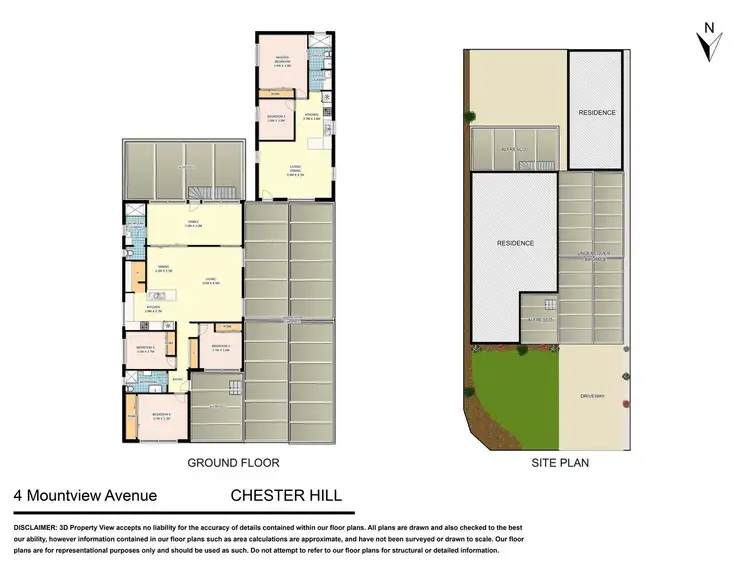 Floorplan of Homely house listing, 4 Mountview Avenue, Chester Hill NSW 2162