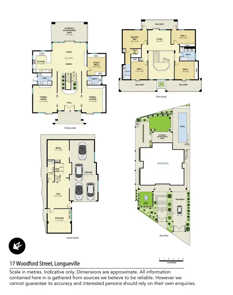 Floorplan of Homely house listing, 17 Woodford Street, Longueville NSW 2066
