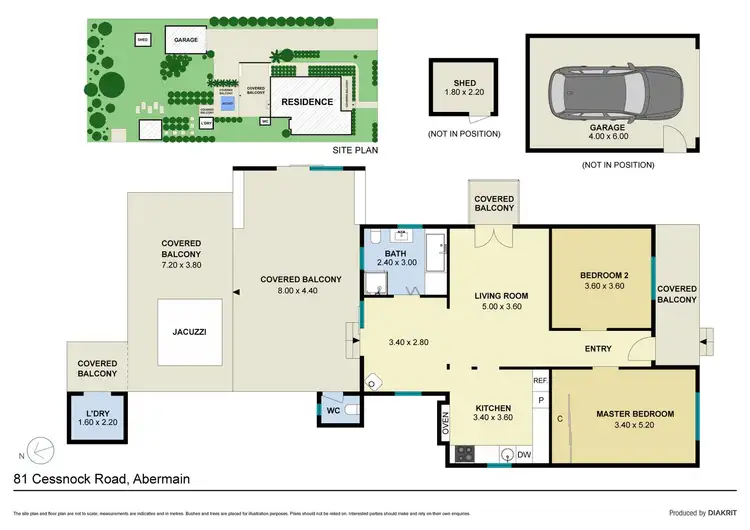 Floorplan of Homely house listing, 81 Cessnock Road, Abermain NSW 2326