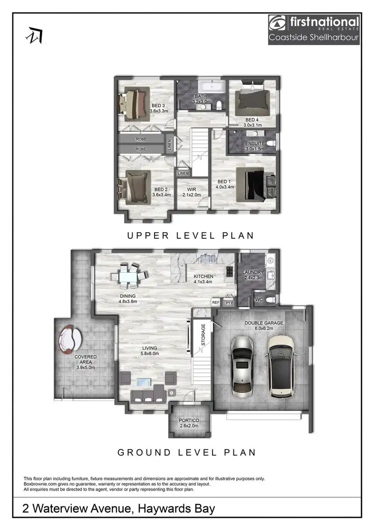 Floorplan of Homely house listing, 2 Waterview Avenue, Haywards Bay NSW 2530