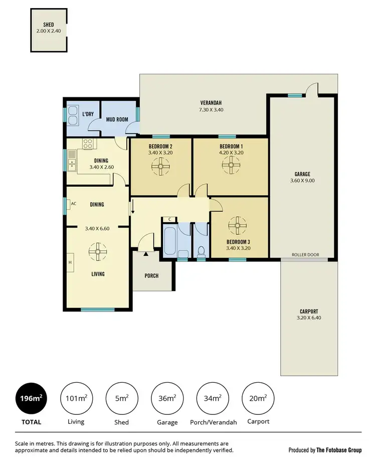 Floorplan of Homely house listing, 42 Shannon Avenue, Glenelg North SA 5045