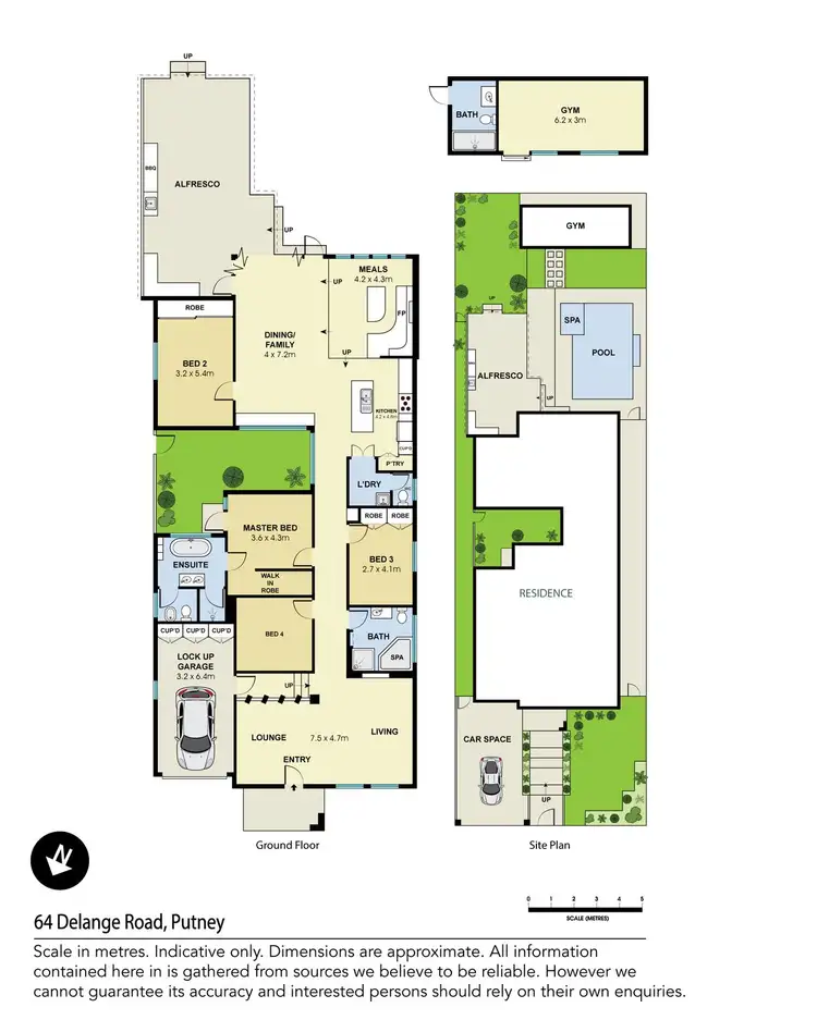 Floorplan of Homely house listing, 64 Delange Road, Putney NSW 2112