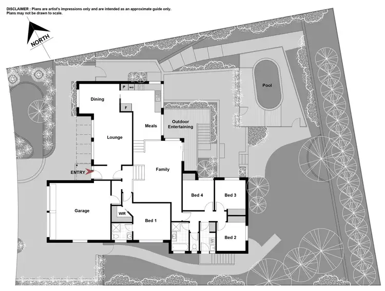 Floorplan of Homely house listing, 33 O'Connor Circuit, Calwell ACT 2905