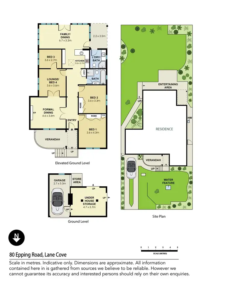 Floorplan of Homely house listing, 80 Epping Road, Lane Cove NSW 2066