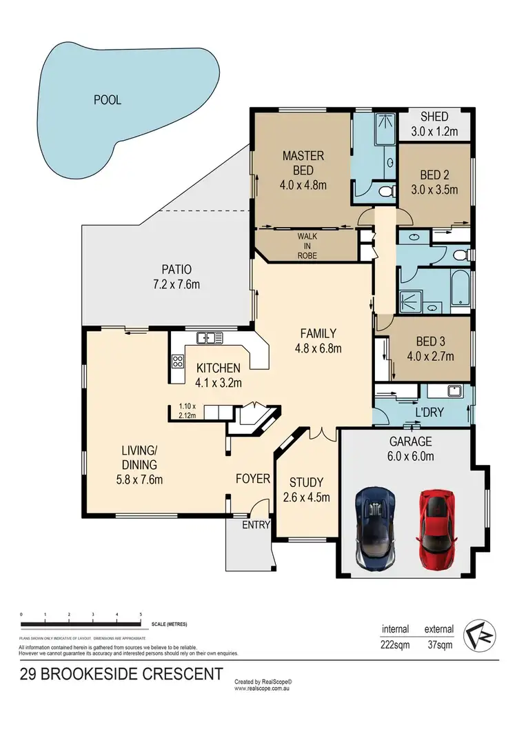 Floorplan of Homely house listing, 29 Brookeside Crescent, Seventeen Mile Rocks QLD 4073