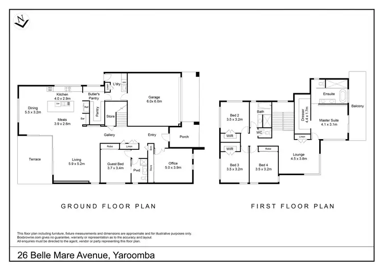 Floorplan of Homely house listing, 26 Belle Mare Avenue, Yaroomba QLD 4573