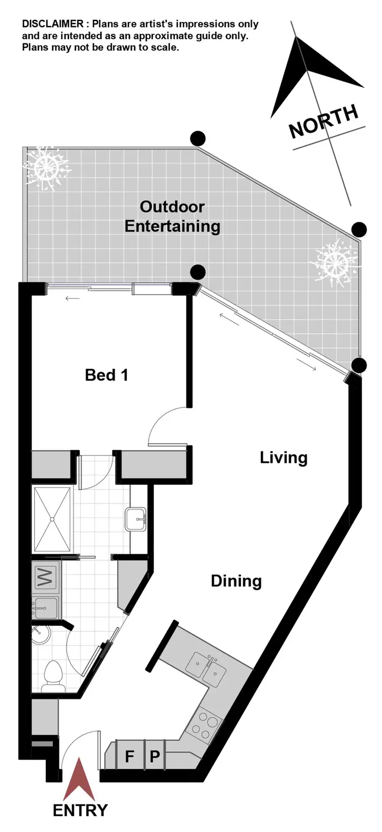 Floorplan of Homely apartment listing, 7/6 Oxley Street, Griffith ACT 2603