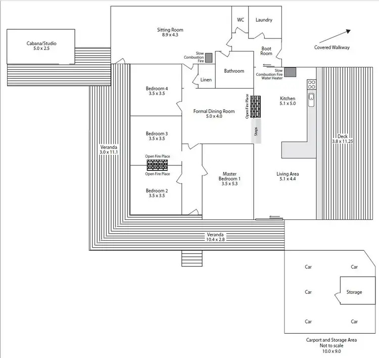 Floorplan of Homely house listing, 334 Huntsman Road, Meander TAS 7304