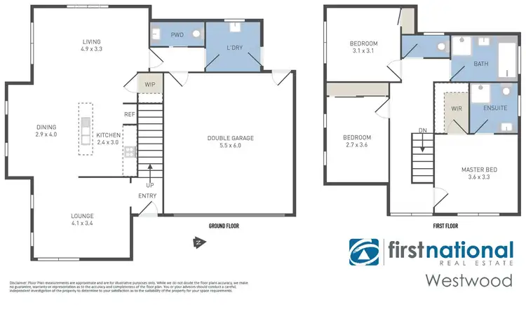 Floorplan of Homely house listing, 1 Basinview Drive, Tarneit VIC 3029