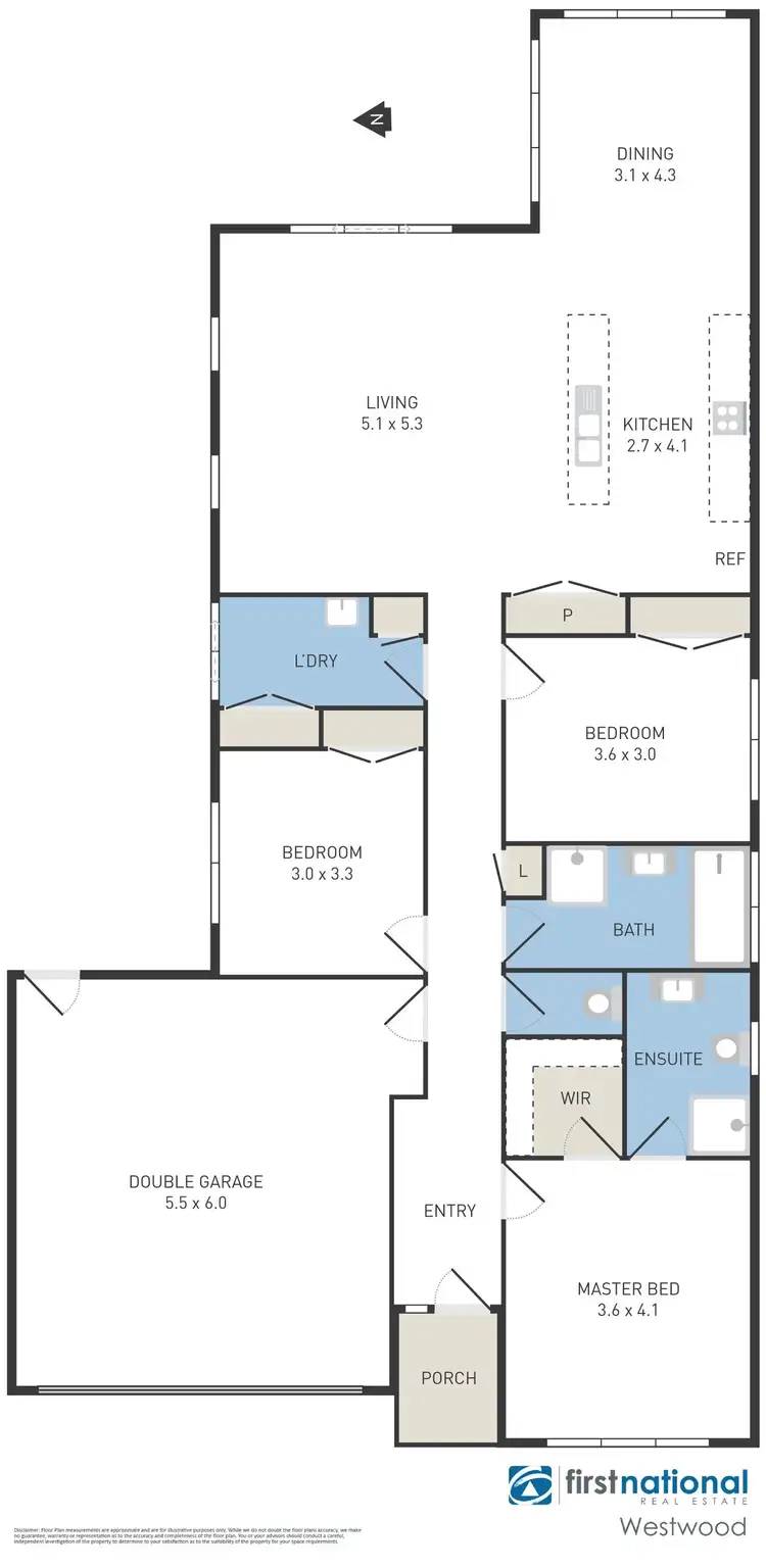 Floorplan of Homely house listing, 5 Devon Lane, Tarneit VIC 3029