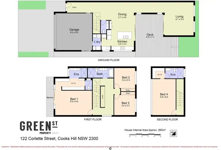 Floorplan of Homely house listing, 122 Corlette Street, Cooks Hill NSW 2300