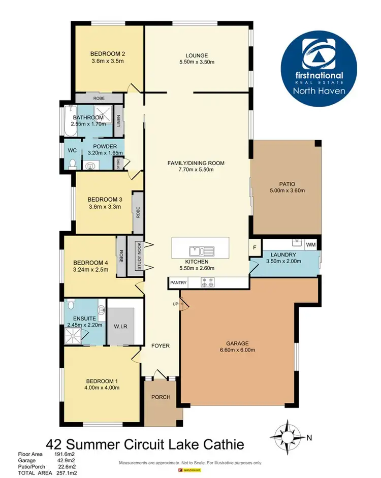 Floorplan of Homely house listing, 42 Summer Circuit, Lake Cathie NSW 2445