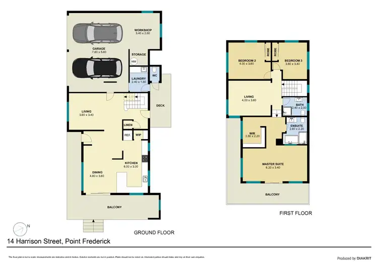 Floorplan of Homely house listing, 14 Harrison Street, Point Frederick NSW 2250