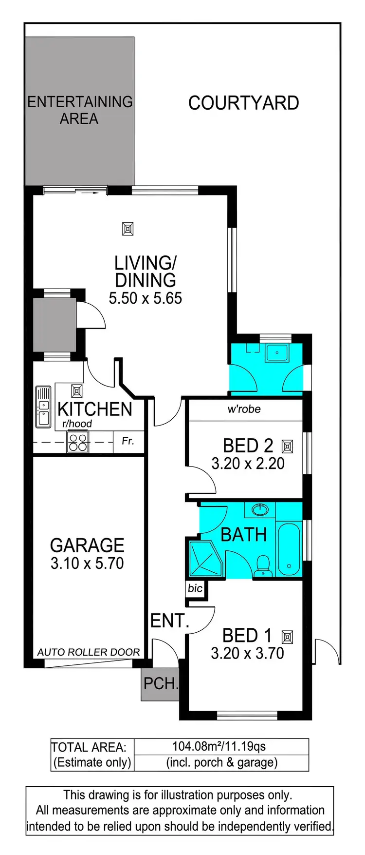 Floorplan of Homely house listing, 3/4 Lily Avenue, Seaton SA 5023