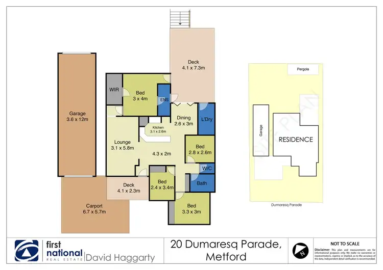 Floorplan of Homely house listing, 20 Dumaresq Parade, Metford NSW 2323