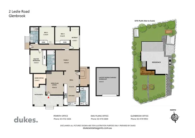Floorplan of Homely house listing, 2 Leslie Road, Glenbrook NSW 2773