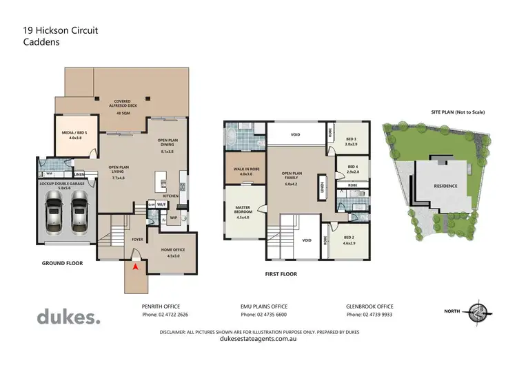 Floorplan of Homely house listing, 19 Hickson Circuit, Caddens NSW 2747