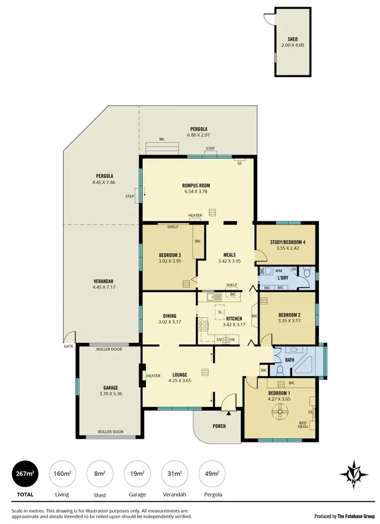 Floorplan of Homely other listing, 15 Brooklyn Avenue, Glenelg North SA 5045