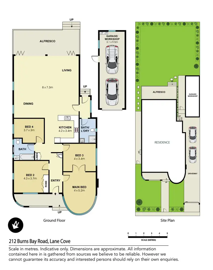 Floorplan of Homely house listing, 212 Burns Bay Road, Lane Cove NSW 2066