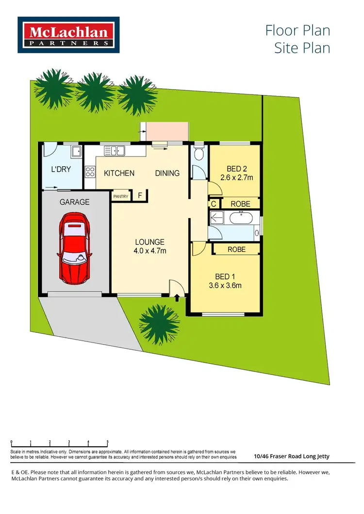 Floorplan of Homely villa listing, 10/46 Fraser Road, Long Jetty NSW 2261