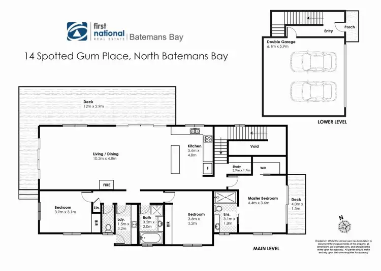 Floorplan of Homely house listing, 14 Spotted Gum Place, North Batemans Bay NSW 2536