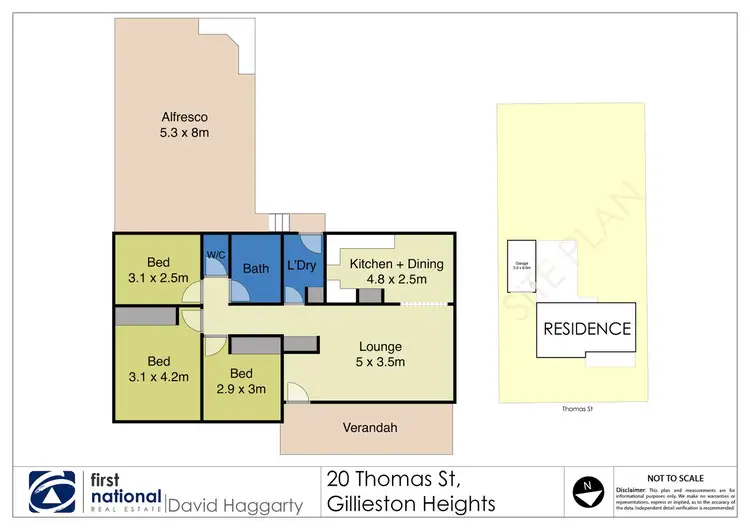 Floorplan of Homely house listing, 20 Thomas Street, Gillieston Heights NSW 2321
