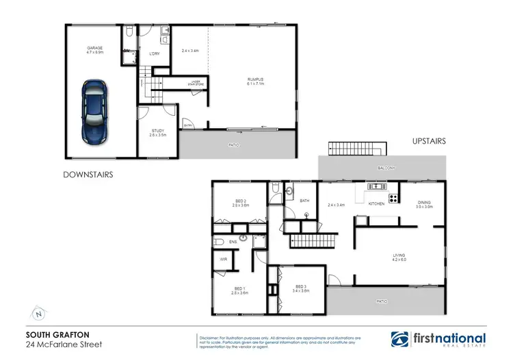 Floorplan of Homely house listing, 24 McFarlane Street, South Grafton NSW 2460