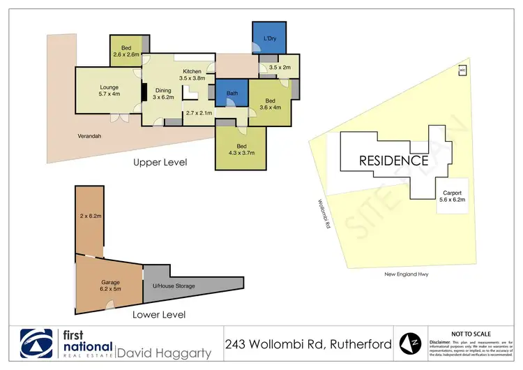 Floorplan of Homely house listing, 243 New England Highway, Rutherford NSW 2320