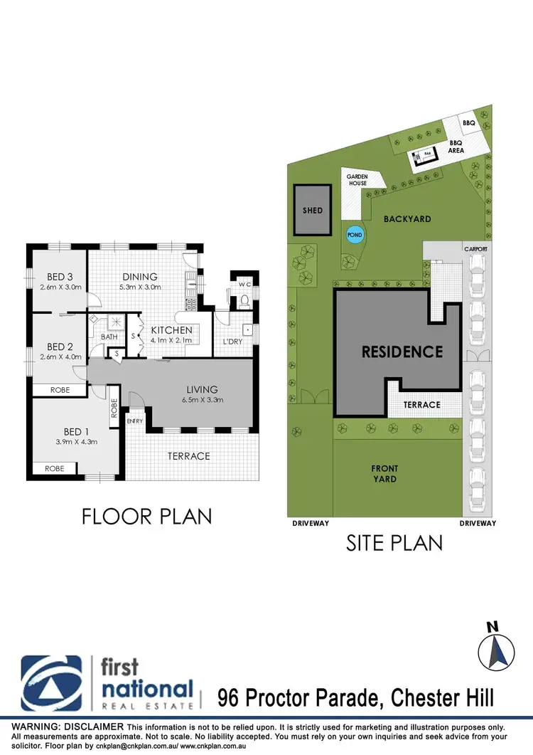 Floorplan of Homely house listing, 96 Proctor Parade, Chester Hill NSW 2162