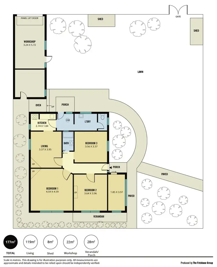 Floorplan of Homely house listing, 8 West Street, Queenstown SA 5014