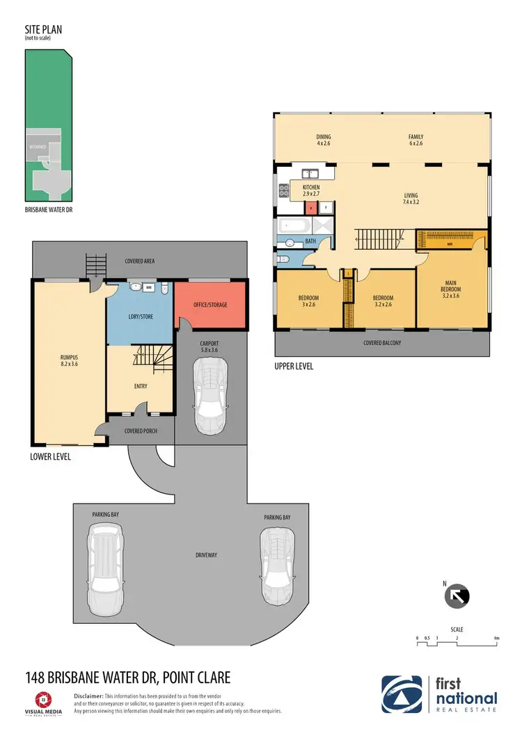 Floorplan of Homely house listing, 148 Brisbane Water Drive, Point Clare NSW 2250