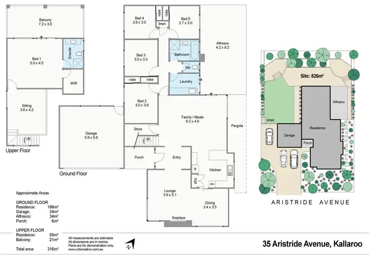 Floorplan of Homely house listing, 35 Aristride Avenue, Kallaroo WA 6025