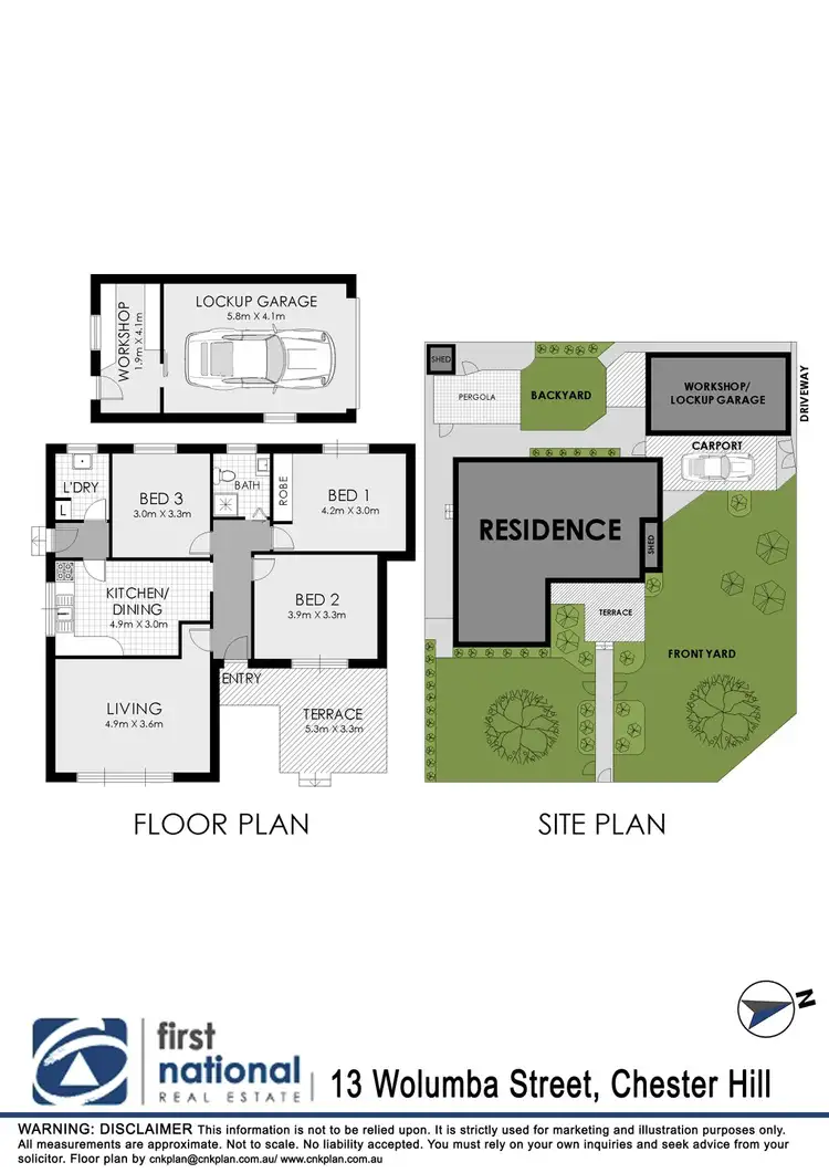 Floorplan of Homely house listing, 13 Wolumba Street, Chester Hill NSW 2162